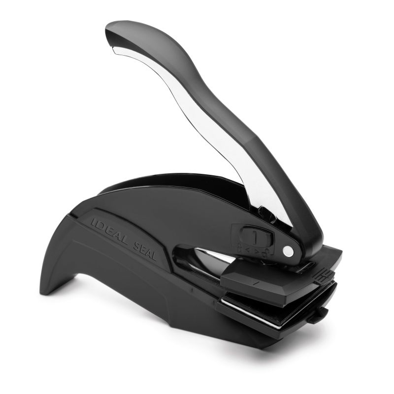 Trodat® Ideal Prägepresse schwarz rechteckig - 50x25mm