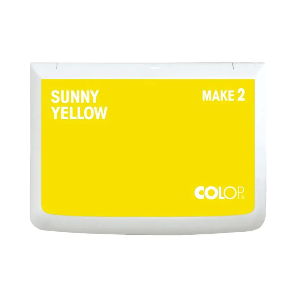 Colop® Stempelkissen MAKE 2 SUNNY YELLOW Bild 1