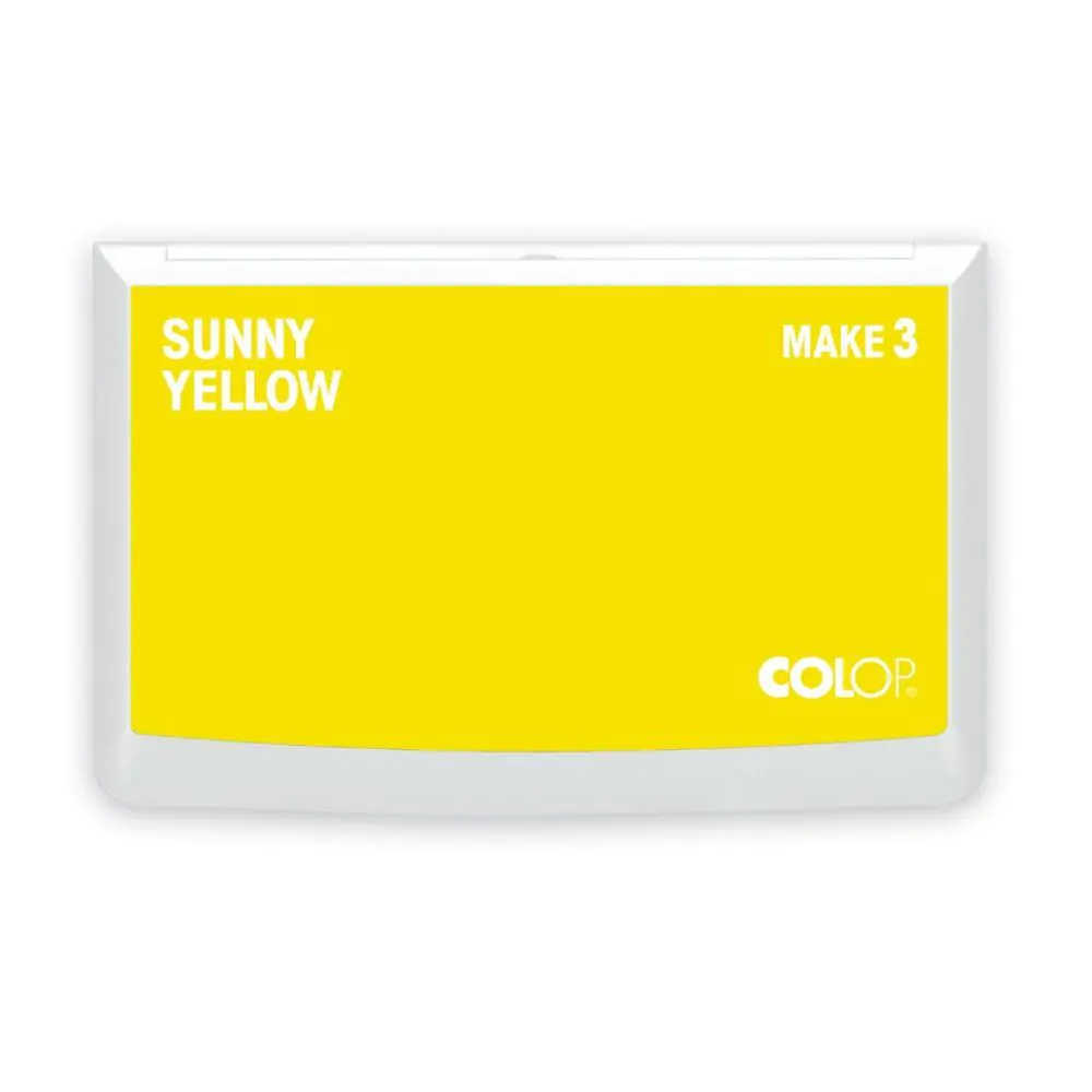 Colop® Stempelkissen MAKE 3 SUNNY YELLOW Bild 1