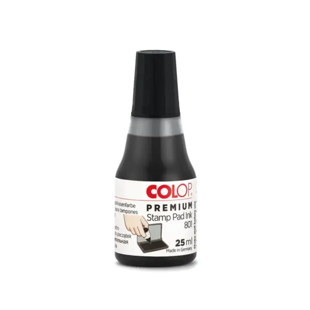 Colop® Standardstempelfarbe 801 (25 ml) Bild 3